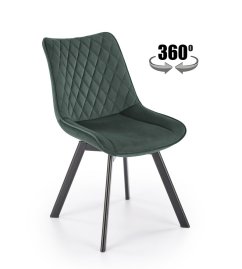 Jedálenská stolička K520 zelená