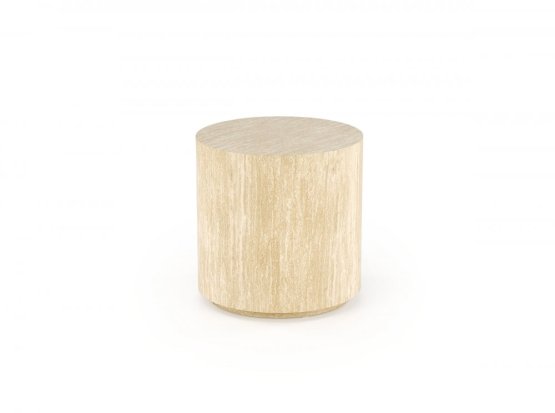 Konferenčný okrúhly stolík TRAVERTINO S 45