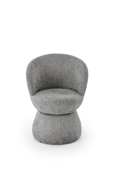 Otočné jedálenské kreslo K581 sivá