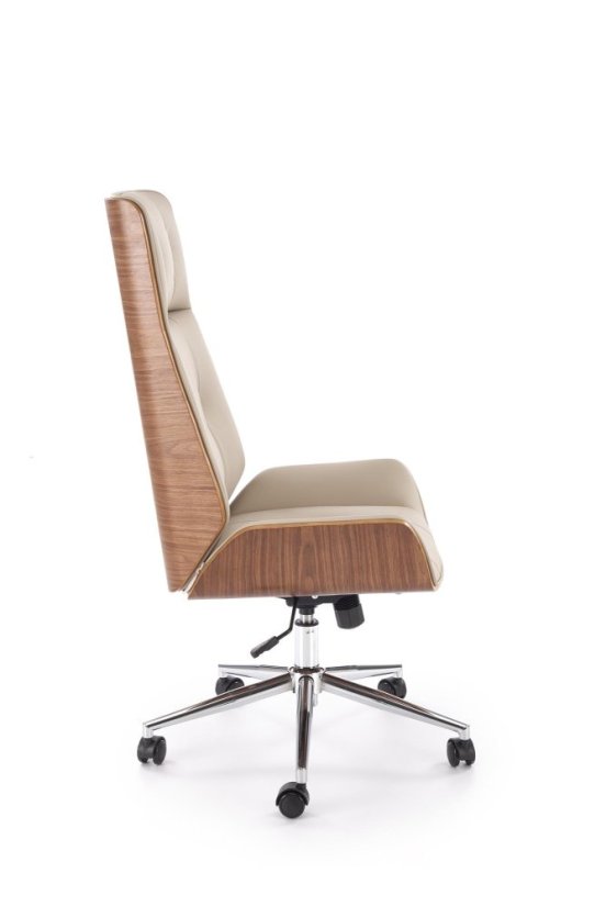 Kancelárska stolička WEBSTER orech/béžová