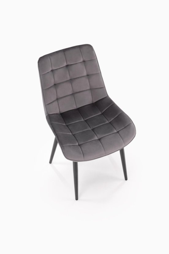 Jedálenská stolička K580 sivá