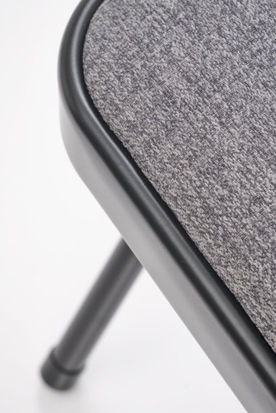 Skládací židle K566 černá/šedá