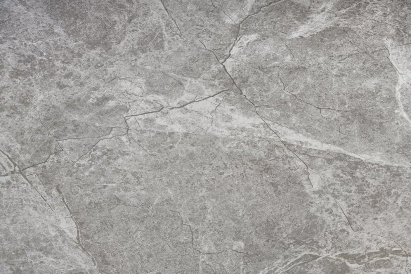 Rozkládací jídelní stůl VALENTINO 160(220)x90 šedý/zlatý