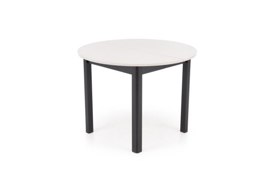 Rozkladací jedálenský stôl RINGO 102(142)x102 kašmír/čierna