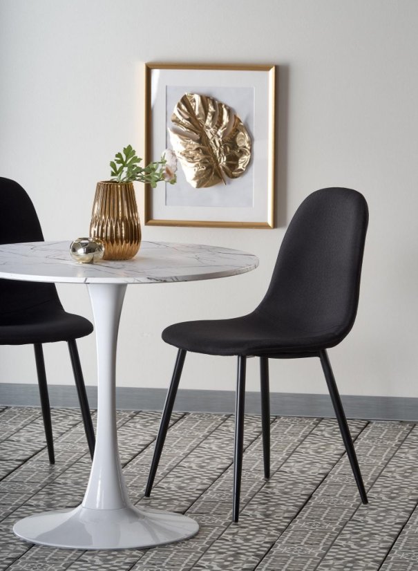 Okrúhly jedálenský stôl DENVER 80 biely