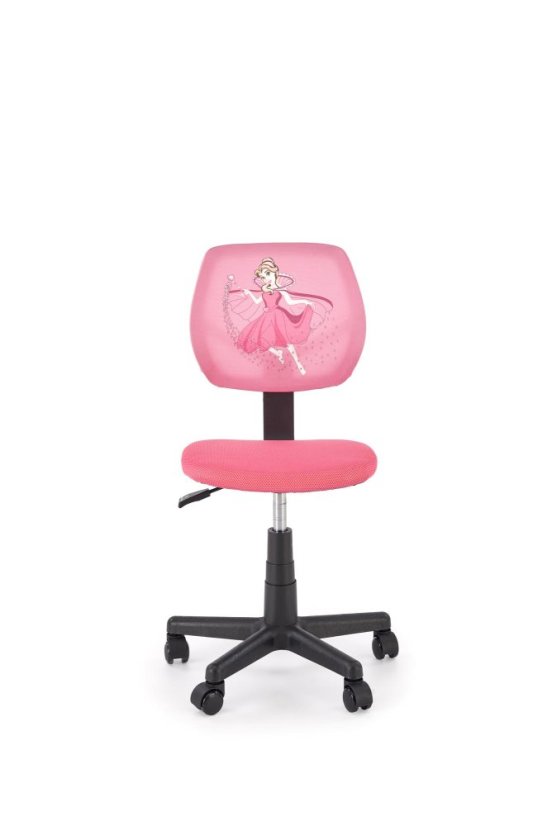 Dětská otočná židle BINGO růžová