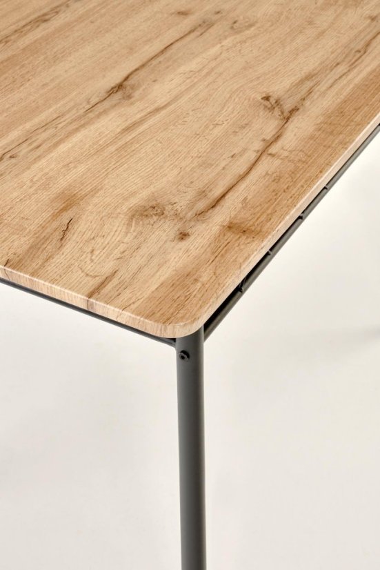 Jedálenský set 4+1 FAUST dub prírodný/čierna