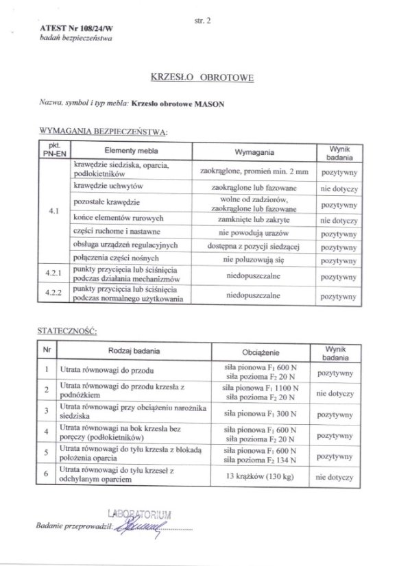 Kancelářské křeslo MASON černé