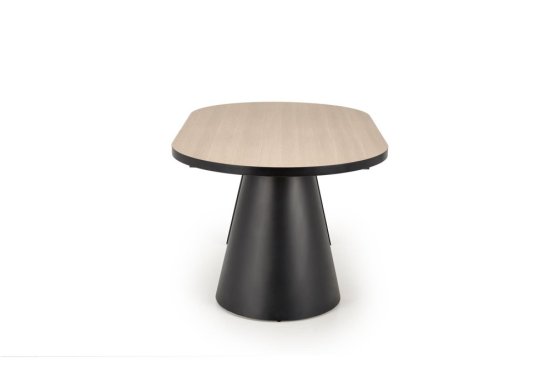 Rozkladací jedálenský stôl GIACOMO 180(240)x100 prírodný/čierny