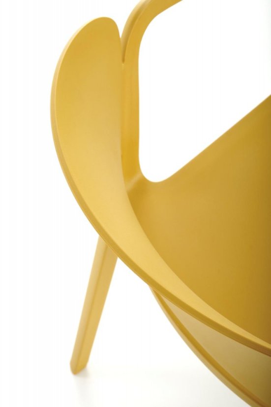 Židle K491 hořčicová