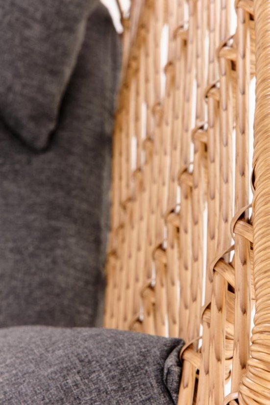 Pohovka IKARO XL přírodní/šedá