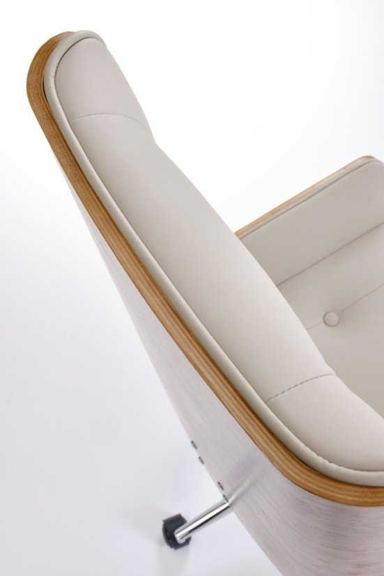 Kancelárska stolička WEBSTER orech/béžová