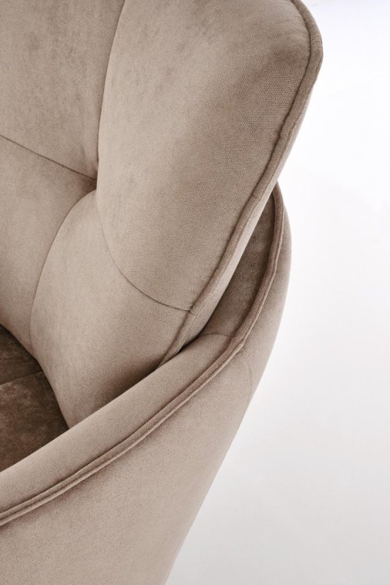 Otočné křeslo SCAMPI cappuccino