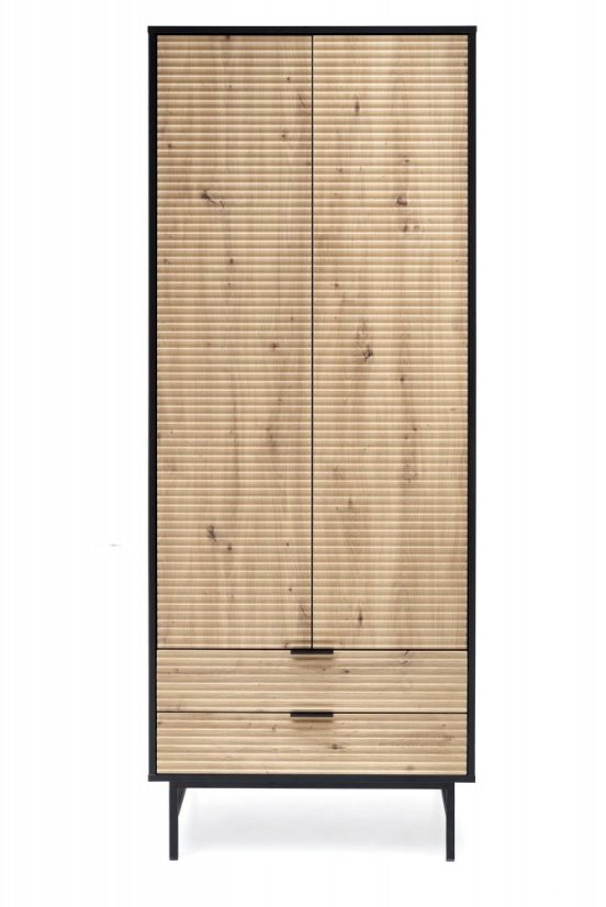 Skříň MURANO S-1 dub artisan/černý