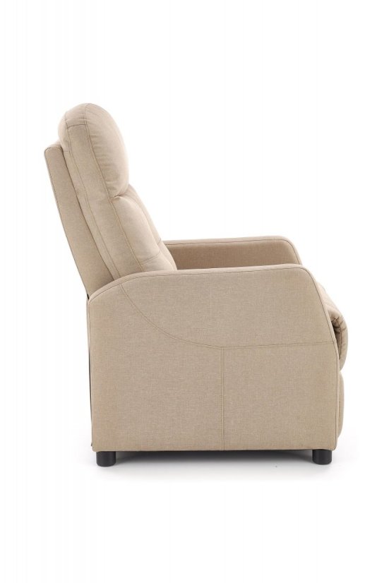 Relaxační křeslo FELIPE polohovatelné béžové